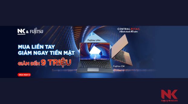 Ưu đãi khi mua laptop hãng Fujitsu (Nguồn: Internet)