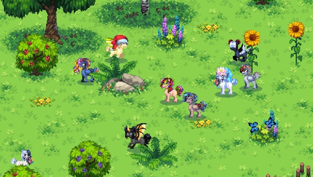 Nhân vật chính của game là những chú ngựa Pony đáng yêu