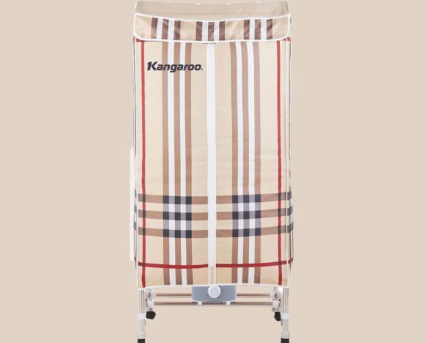 Tủ sấy quần áo đa năng Kangaroo KG307N có khả năng sấy khô lên đến 15kg quần áo một lần