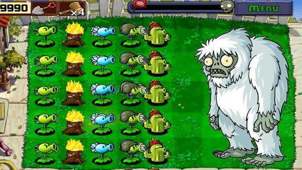 Chiến thắng Zombie Yeti mang lại xu nhiều nhất