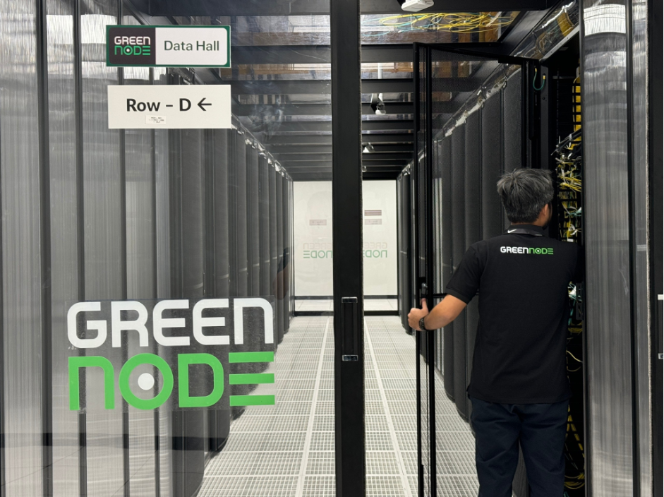 Trung tâm dữ liệu AI Cloud của GreenNode tại Thái Lan. Ảnh: VNG