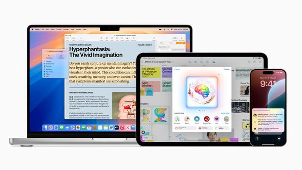 Apple Intelligence là hệ thống trí tuệ nhân tạo (AI) dành cho iPhone, iPad và Mac 