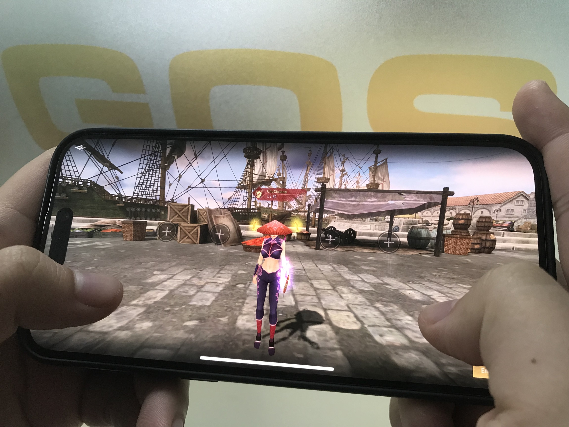 Giao diện Silkroad Origin Mobile. Ảnh: Gosu