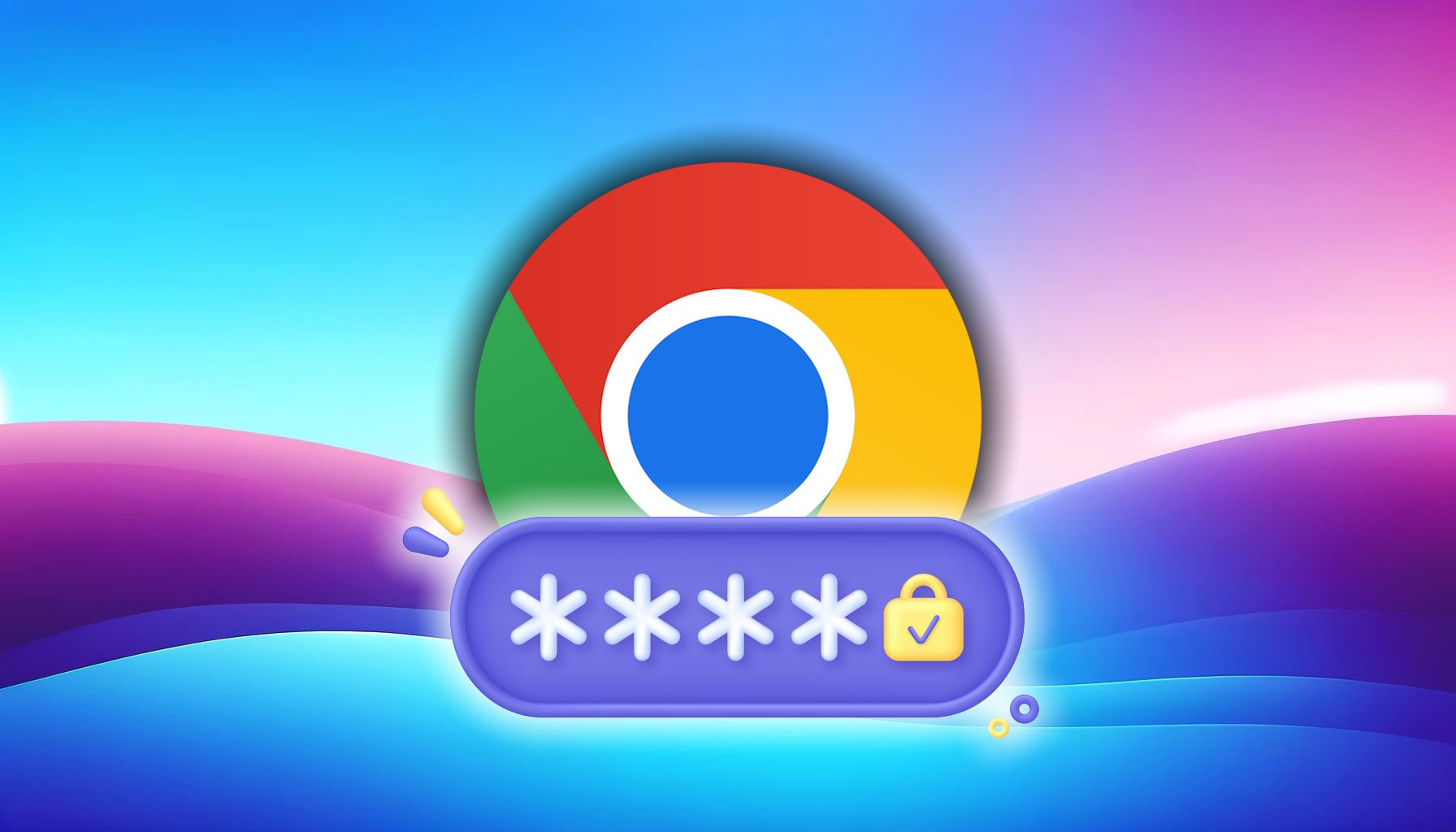 Minh họa về trình quản lý mật khẩu trên Chrome. Ảnh: Makeuseof