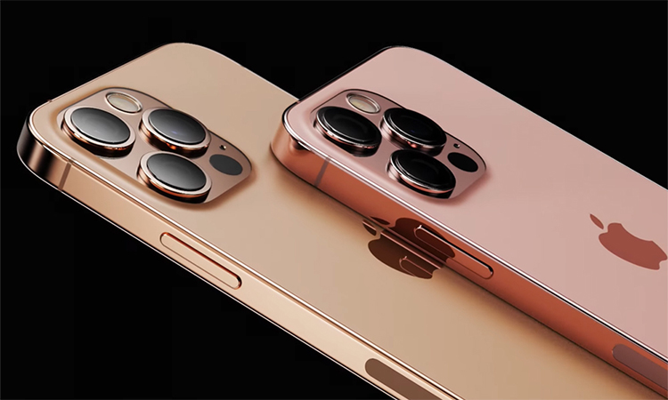 Ảnh dựng iPhone 13 với màu sắc mới. Ảnh: LetsGoDigital
