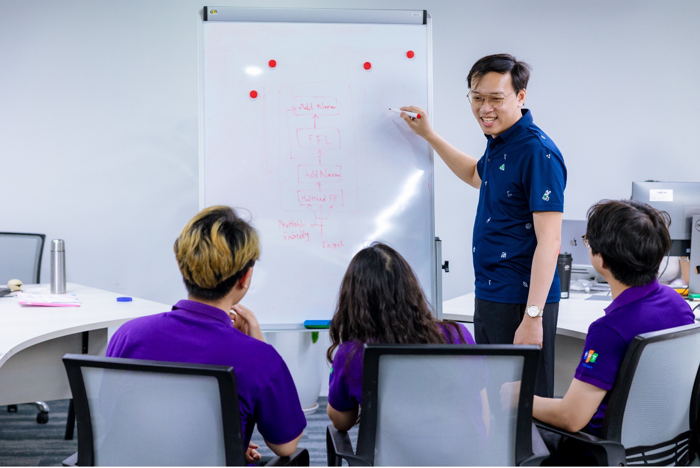 Các lập trình viên của FPT Software. Ảnh: FPT Software