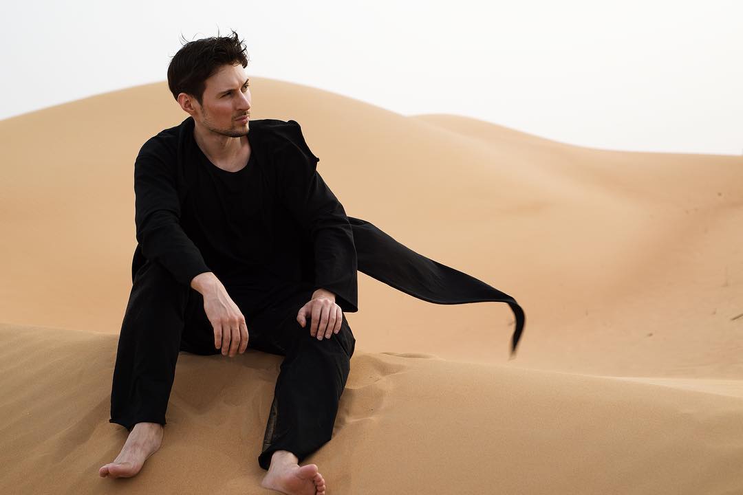 Durov khoe ảnh chụp tại Dubai trên Instagram.