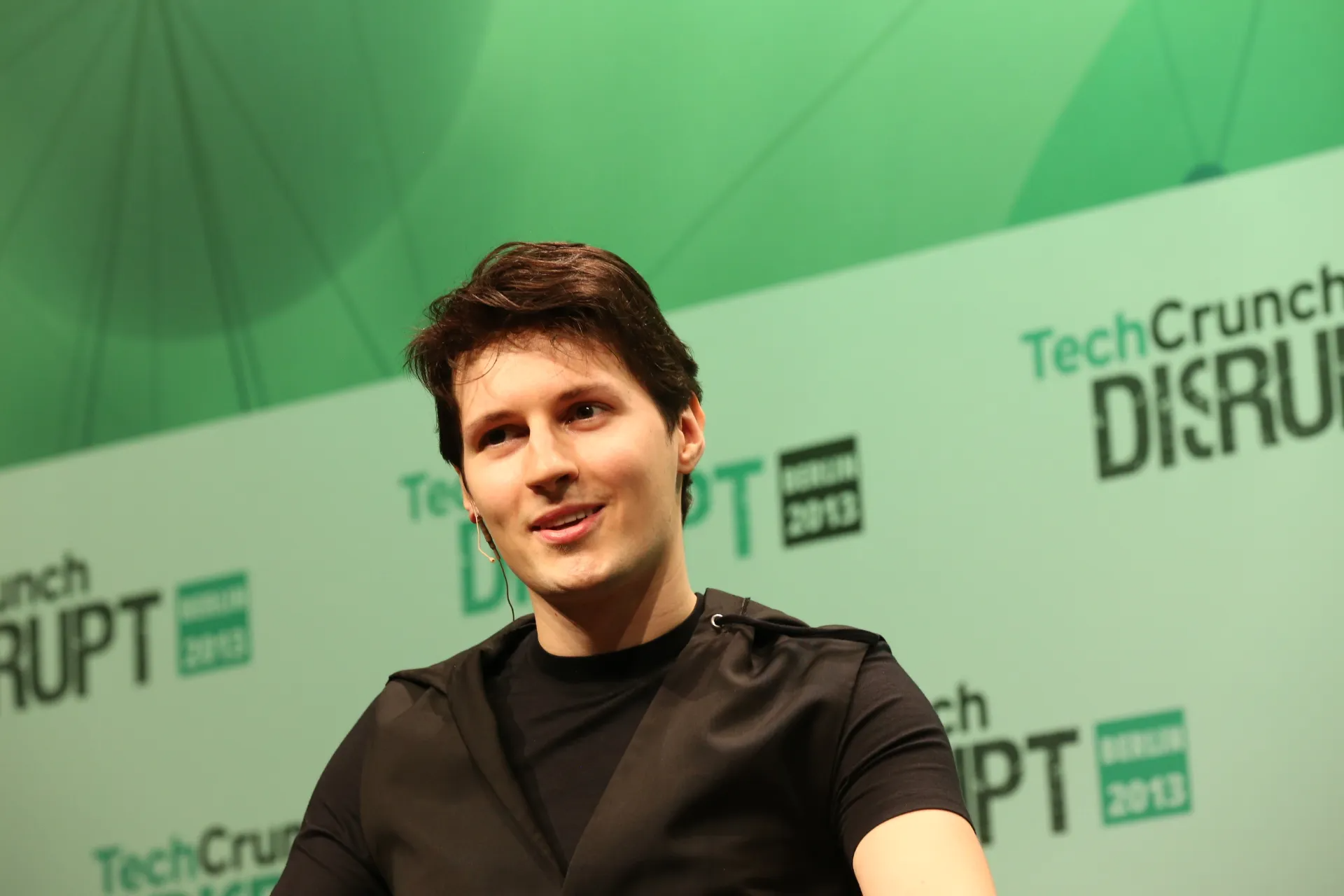 Pavel Durov tại một sự kiện của TechCrunch năm 2013. Ảnh: TechCrunch