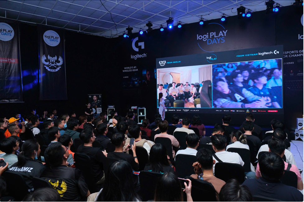 Sự kiện giao lưu trực tuyến với đội tuyển GAM Esports LOL ngày 18/9. Ảnh Logitech G