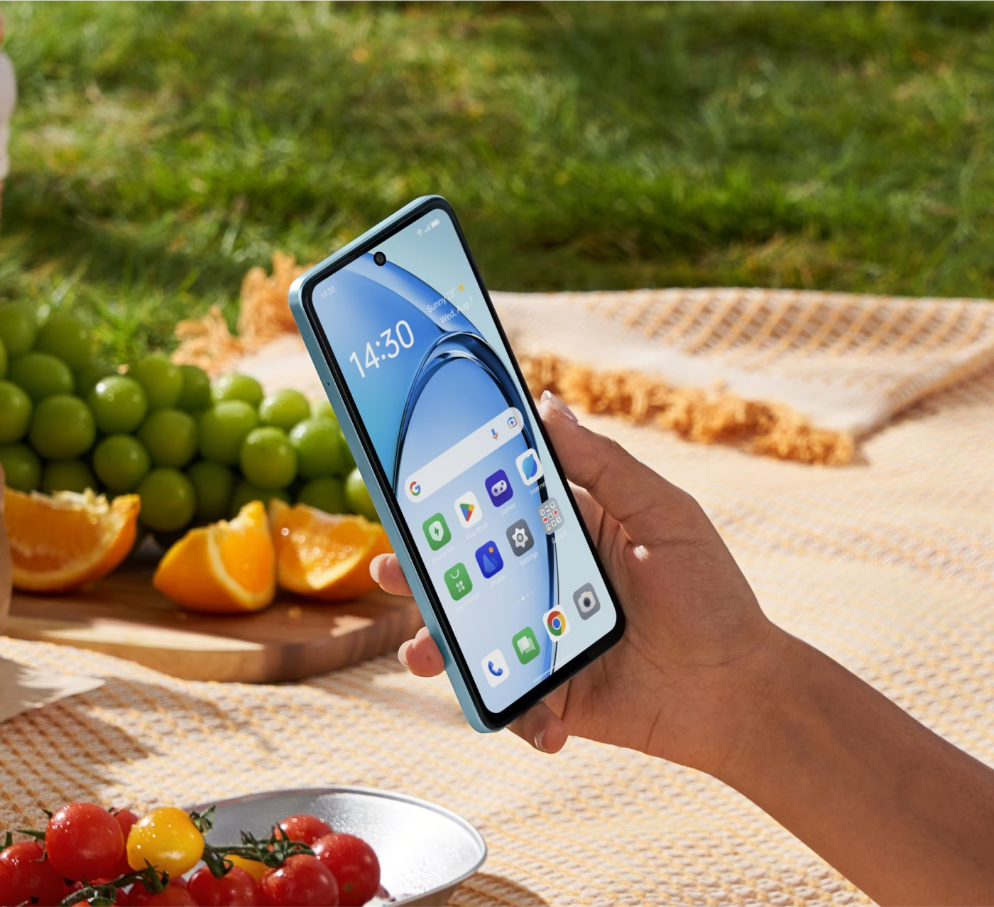 Oppo A3x là mấu giá rẻ nổi bật với độ bền, kháng nước và sạc nhanh. Ảnh: Oppo