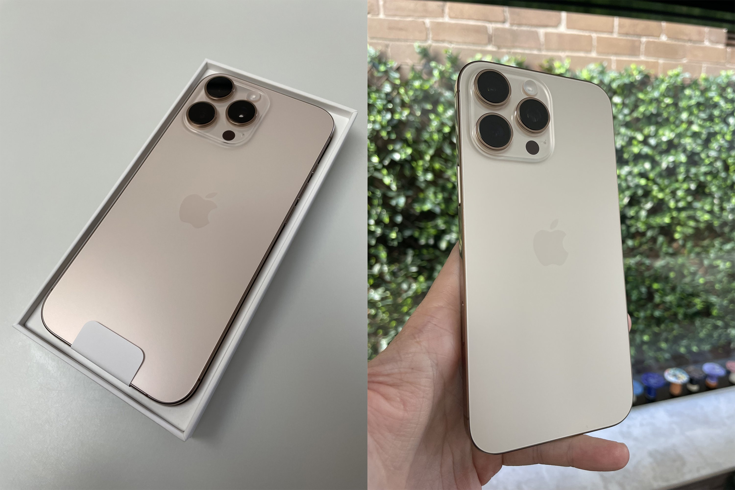 Tôi đã đến Apple Broadway ở Sydney lúc 8h30 sáng nay và nhận iPhone 16 Pro Max Desert Titanium.Không có nhiều hàng đợi và tôi đã vào và ra khỏi cửa hàng trong 15 phút. Vì đây không phải là cửa hàng chính thức nên ít hỗn loạn và văn minh hơn nhiều so với cửa hàng George St ở Sydney CBD.