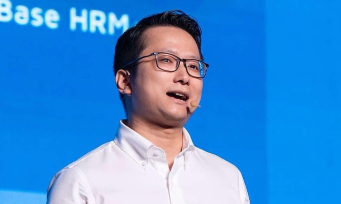 CEO Base Nguyễn Thượng Tường Minh phát biểu tại sự kiện. Ảnh: Hải Linh