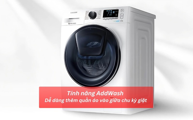 Máy giặt Samsung AddWash - Model WW90K6410QW