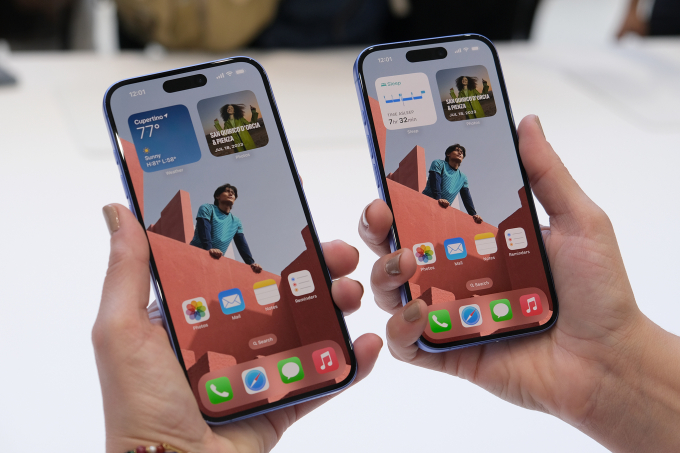 iPhone 16 và iPhone 16 Plus. Ảnh: Tuấn Hưng