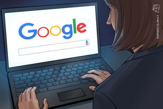 Minh họa một người dùng sử dụng trình duyệt Chrome trên laptop. Ảnh: CoinTelegraph
