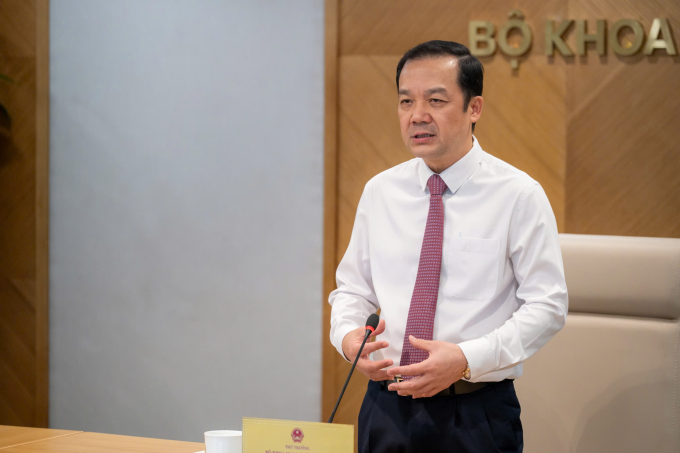 Thứ trưởng Bộ Khoa học và Công nghệ - Phạm Đức Long. Ảnh: Minh Sơn