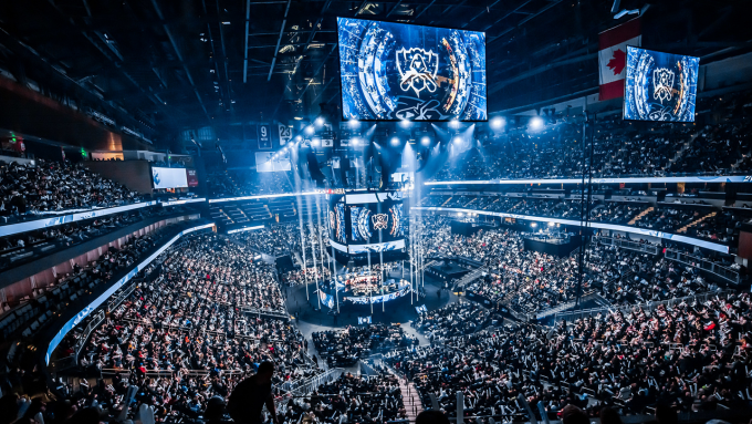 Giải đấu  LOL Worlds Championship do Riot Games tổ chức hàng năm thu hút hàng triệu người theo dõi trên thế giới. Ảnh: VNG