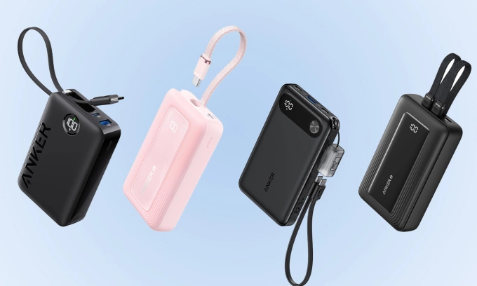 Loạt pin sạc dự phòng trong diện thu hồi của Anker.