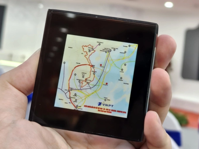 Sơ đồ tuyến cáp đất VSTN nối từ điểm đầu tại Đà Nẵng (Việt Nam), qua lãnh thổ Lào, Thái Lan, Malaysia đến điểm cuối tại Singapore. Ảnh: Trọng Đạt