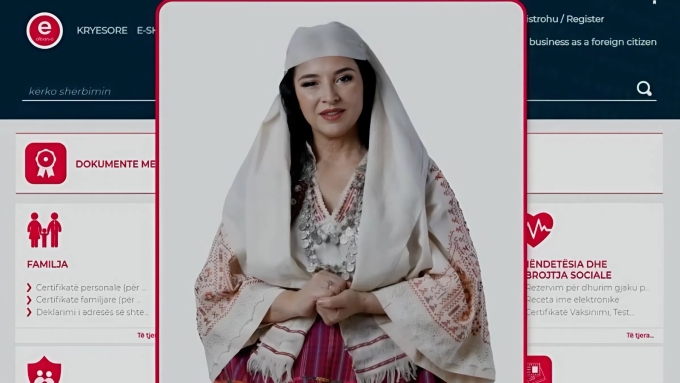 Diella là thành viên nội các đầu tiên không có sự hiện diện vật lý mà được tạo ra ảo bằng AI.  Ảnh: Hindustan Times