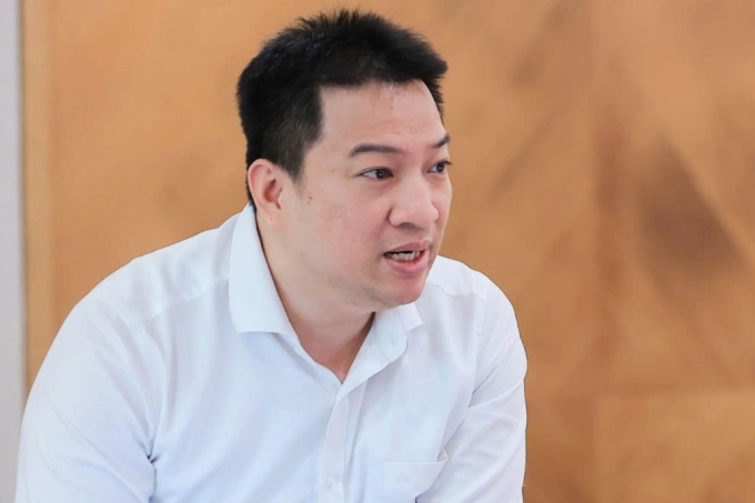 Viện trưởng Công nghệ số và Chuyển đổi số Quốc gia Hồ Đức Thắng. Ảnh: Doãn Mạnh