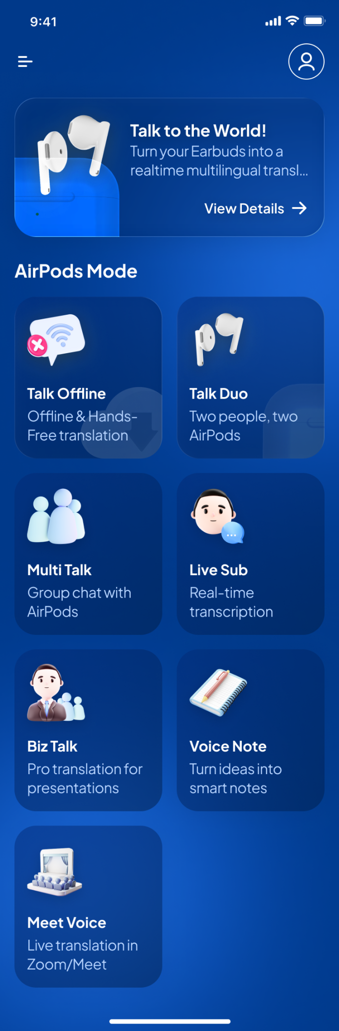 Màn hình giao diện LocaTalk. Ảnh: LocaAI