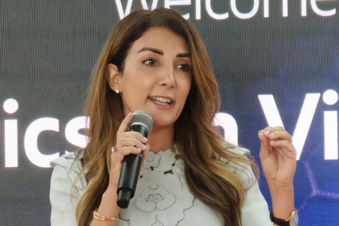 Chủ tịch Ericsson Việt Nam Rita Mokbel. Ảnh: Trọng Đạt