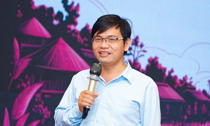 ThS Bùi Quốc Anh, Giám đốc Trung tâm Dữ liệu, trường Đại học Bách khoa, Đại học Quốc gia TP HCM. Ảnh: Bảo Lâm