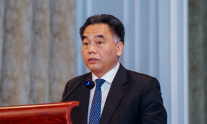 Phó Chủ tịch UBND TP HCM Nguyễn Lộc Hà. Ảnh: Bảo Lâm