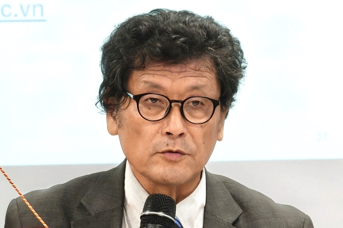 Giáo sư Usagawa Tsuyoshi, chuyên gia đầu ngành của Nhật Bản về đào tạo bán dẫn. Ông hiện đảm trách vai trò cố vấn cho một số trường đại học tại Việt Nam. Ảnh: Trọng Đạt