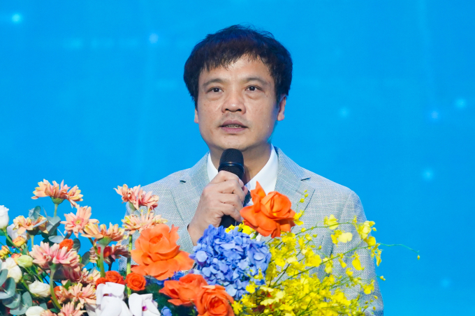 Chủ tịch Vinasa Nguyễn Văn Khoa phát biểu tại sự kiện. Ảnh: Lưu Quý