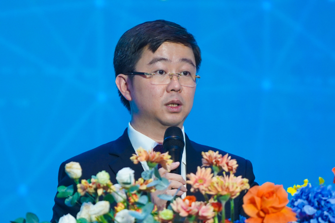 Thứ trưởng Khoa học và Công nghệ Bùi Hoàng Phương phát biểu tại sự kiện. Ảnh: Lưu Quý