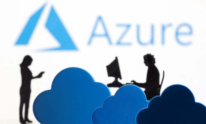 Microsoft Azure. Ảnh: Reuters
