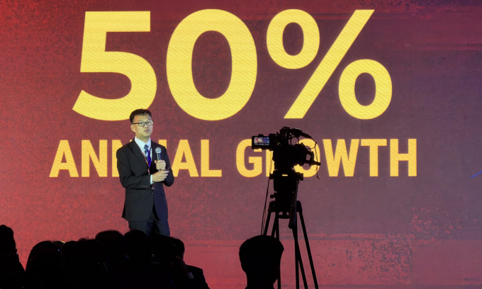 Ông Tạ Sơn Tùng phát biểu tại sự kiện. Ảnh: Lưu Quý