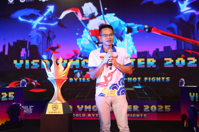Ông Đỗ Việt Hùng phát biểu tại sự kiện. Ảnh: Quỳnh Trần