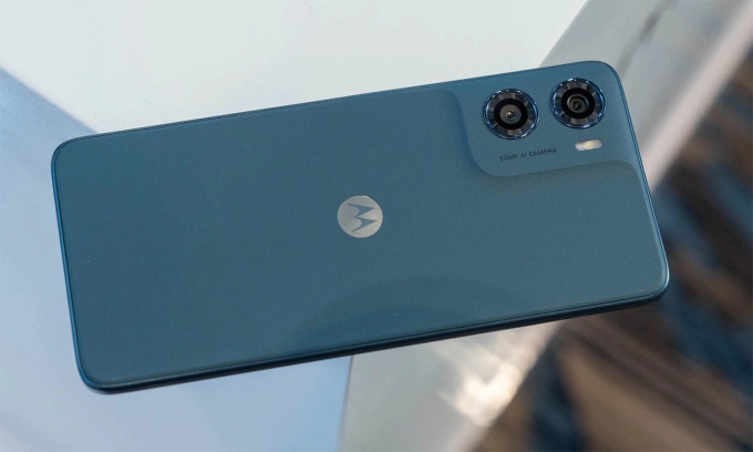 Điện thoại Motorola G06 Power giá 2,9 triệu đồng. Ảnh: Huy Đức