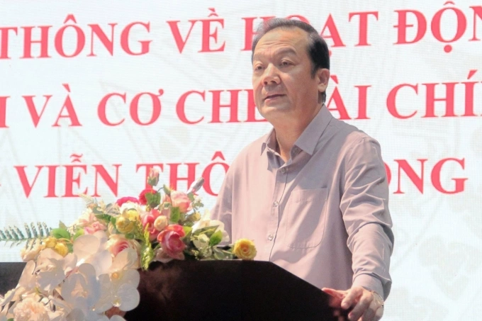 Thứ trưởng Phạm Đức Long chia sẻ về tầm quan trọng của Nghị định 295. Ảnh: Đức Huy