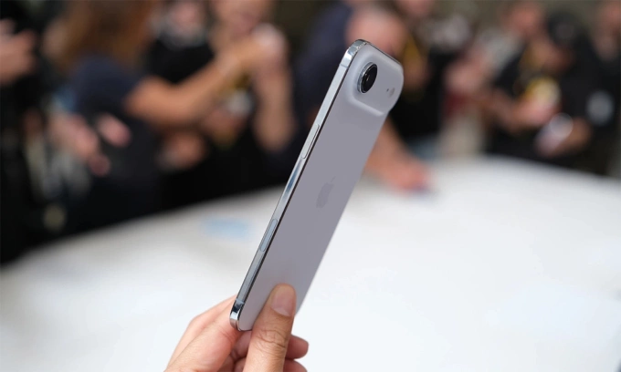 iPhone Air. Ảnh: Tuấn Hưng