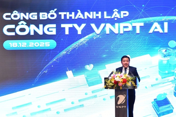 Tổng giám đốc VNPT Huỳnh Quang Liêm. Ảnh: Thúy Quỳnh