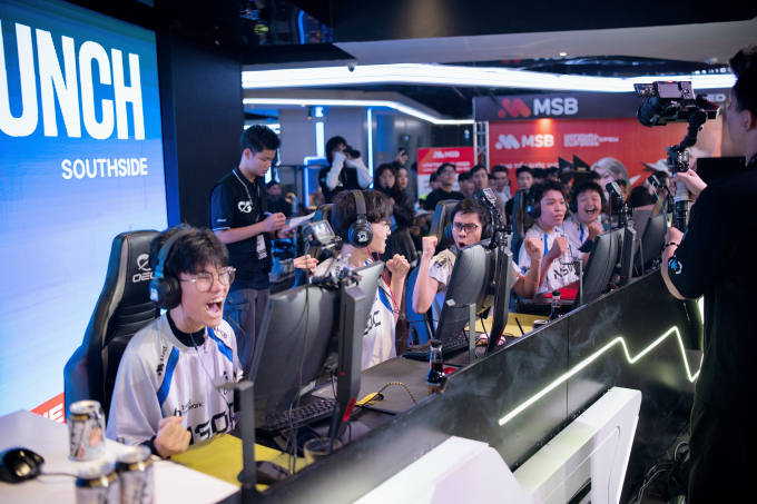 Tuyển thủ tham gia tranh tài ở giải đấu. Ảnh: NSOC