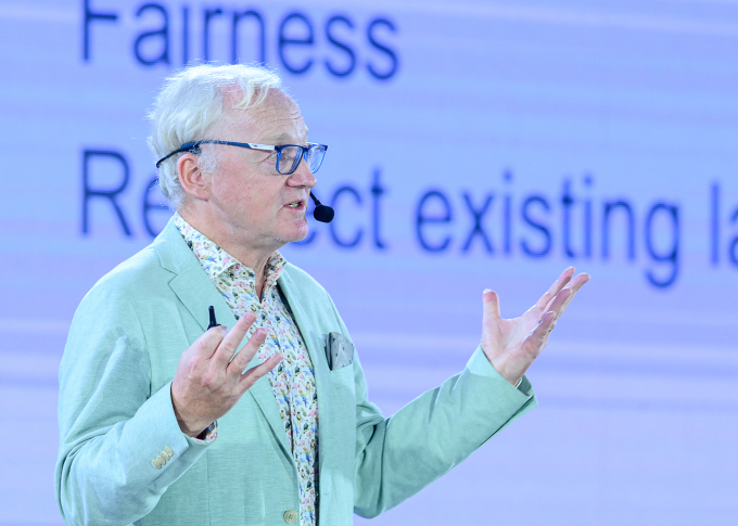 Toby Walsh - Giáo sư về Trí tuệ nhân tạo tại Đại học New South Wales (Australia), thành viên trong danh sách nhân vật có sức ảnh hưởng trong lĩnh vực AI toàn cầu. Ảnh: Loan Trần