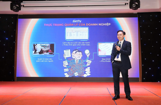 Ông Nguyễn Huy Hoàng, CEO & Co-Founder Getfly CRM. Ảnh: Getfly