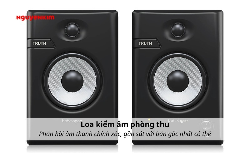 loa kiểm âm phòng thu