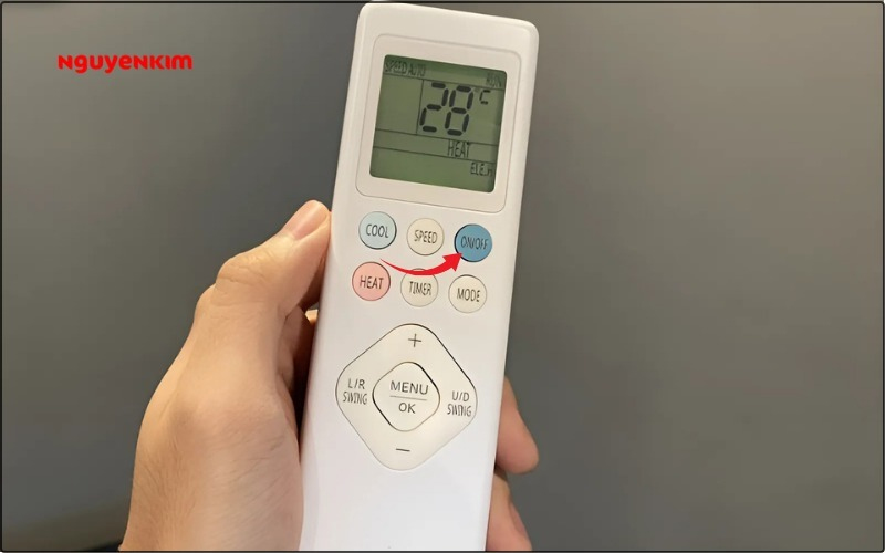 bật bắt máy lạnh Casper