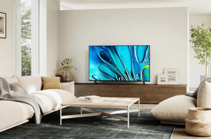 TV Bravia 3 trong phòng khách gia đình. Ảnh:Sony