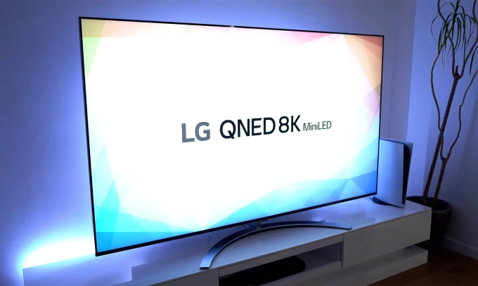Một mẫu LG QNED 8K. Ảnh: WhatGear
