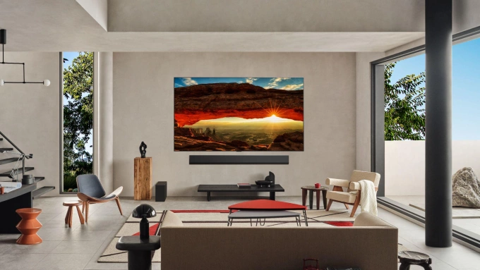 LG TV OLED giúp tô điểm thêm không gian sống. Ảnh: LG