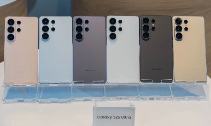 Galaxy S26 Ultra. Ảnh:Huy Đức