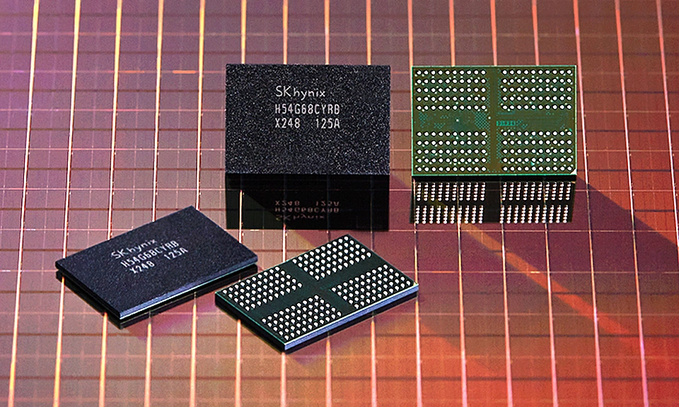 Một số mẫu DRAM của SK Hynix. Ảnh: SK